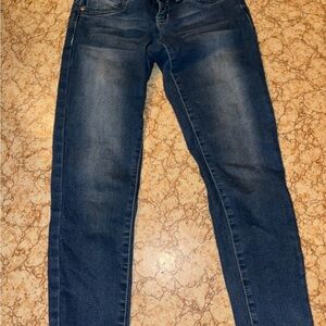YMI WannaBettaButt Jeans Size 1 Blue Denim Stretch Butt Lifting